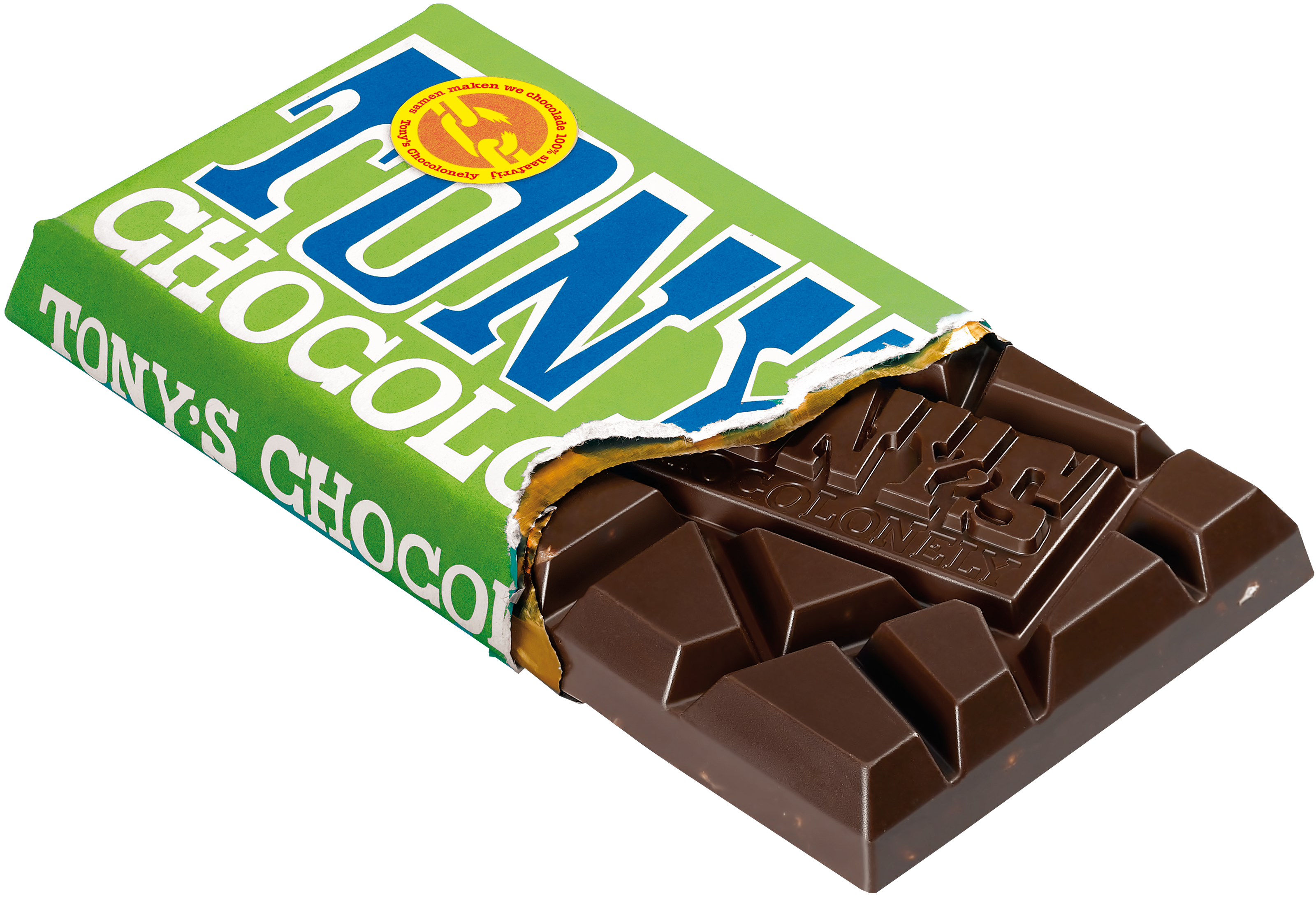 vegan dark almond sea salt 51%-Tony’s Chocolonely