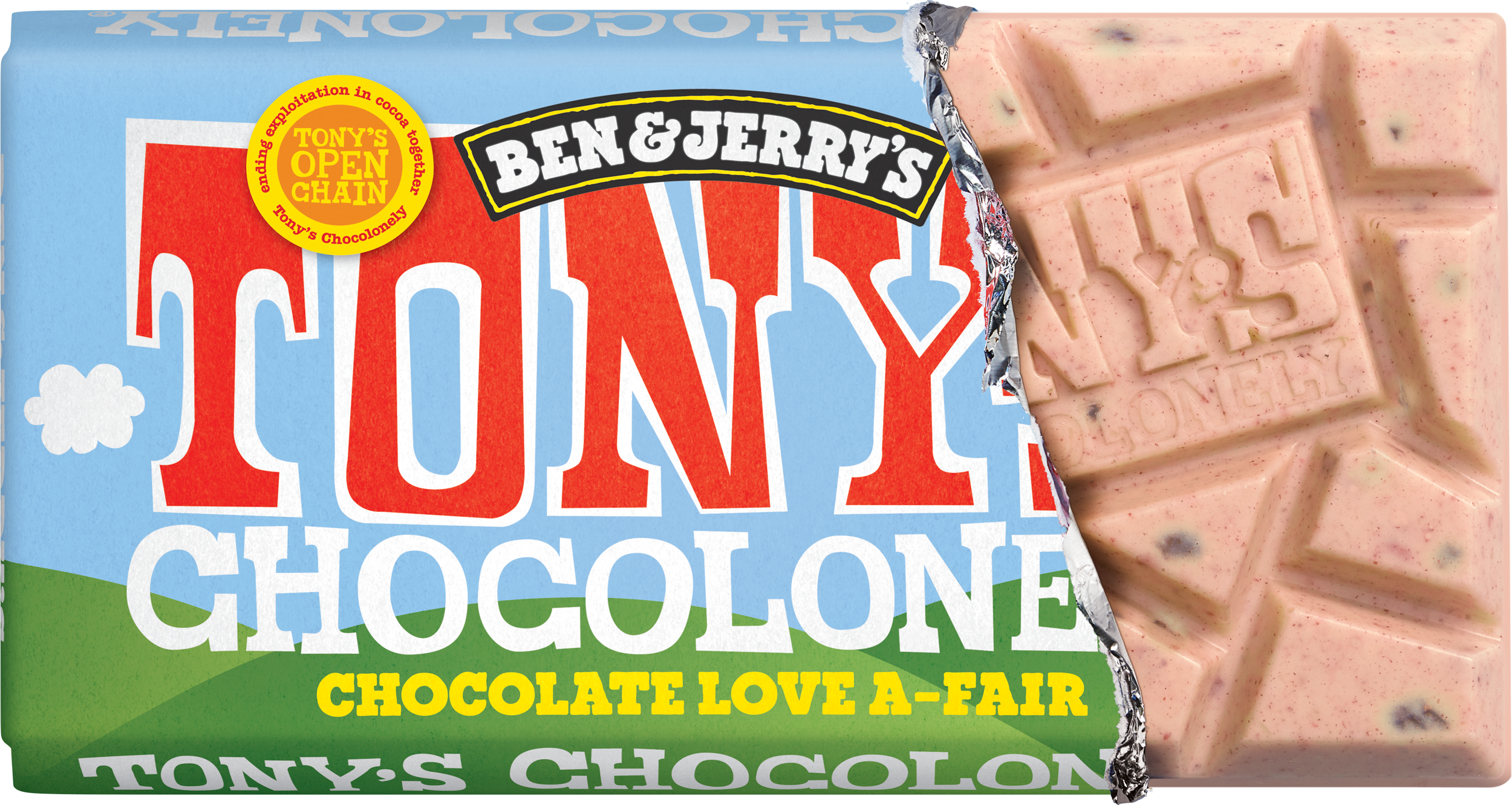 white chocolate strawberry cheesecake-Tony’s Chocolonely